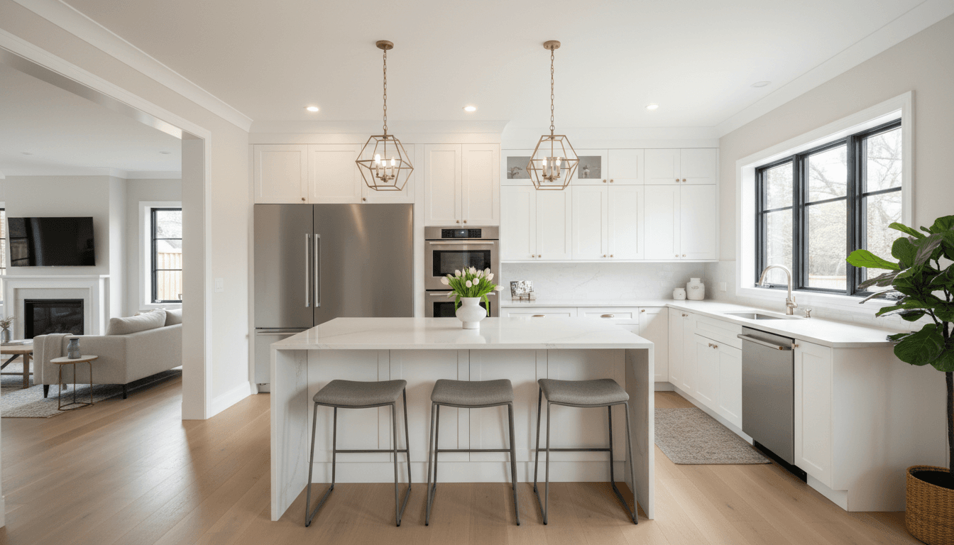 Renovated kitchen completed for a Toronto homeowner