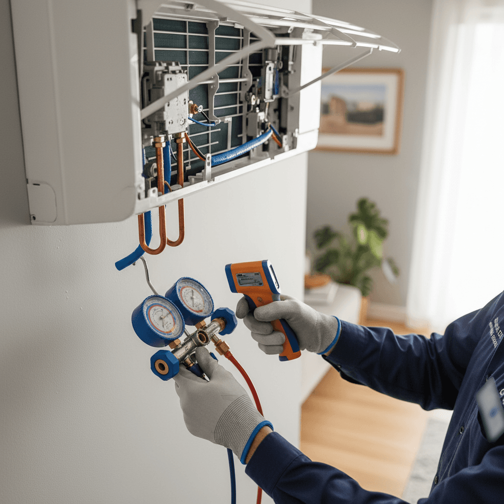 HVAC check scheduled for a Toronto property